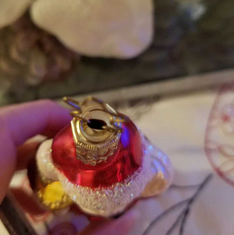 Santa Claus Blown Glass Ornament Made in Germany 🎅